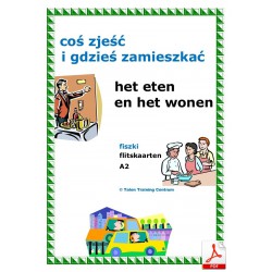 PDF- Het eten en het wonen. Flitskaarten Pools-Nederlands. A2