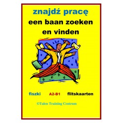 Znajdź pracę - fiszki do nauki języka niderlandzkiego A2 - B1 (pdf)