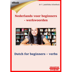 PDF - Nederlands voor beginners - werkwoorden. Dutch for beginners - verbs.